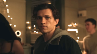 tom holland in spider-man: brand new day
