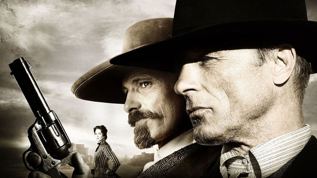 Appaloose poster with Viggo Mortensen and Ed Harris