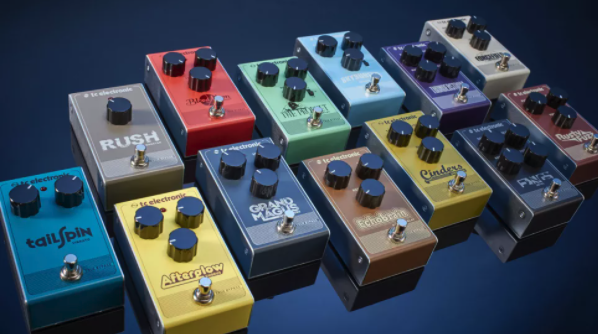 11 TC Electronic effect pedals only $39 each with this crazy Cyber