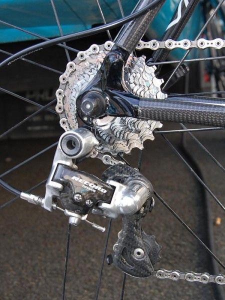 &hellip;down to the derailleurs, cranks, chain and cassette.