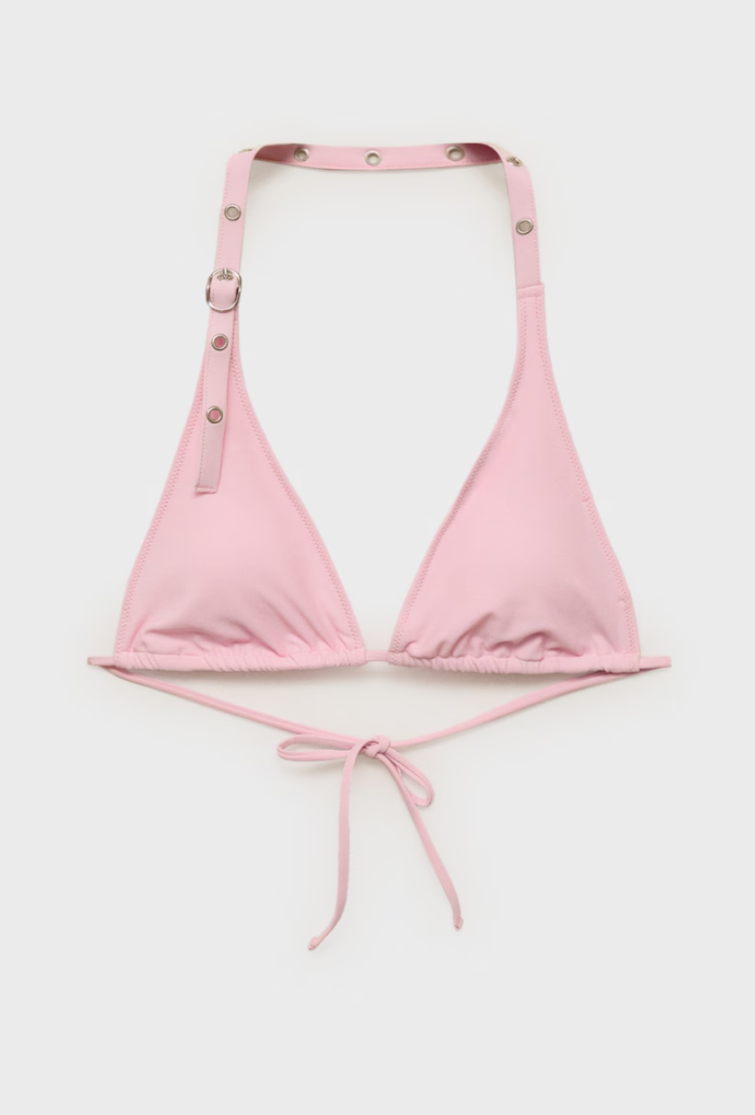 An image of a grommet bikini from Mango.