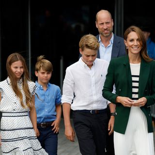 Princess Charlotte, Prince Louis, Prince George, Prince William, and Princess Kate in Scotland on August 1, 2026