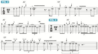 B.B. King guitar lesson fig 2 and 3