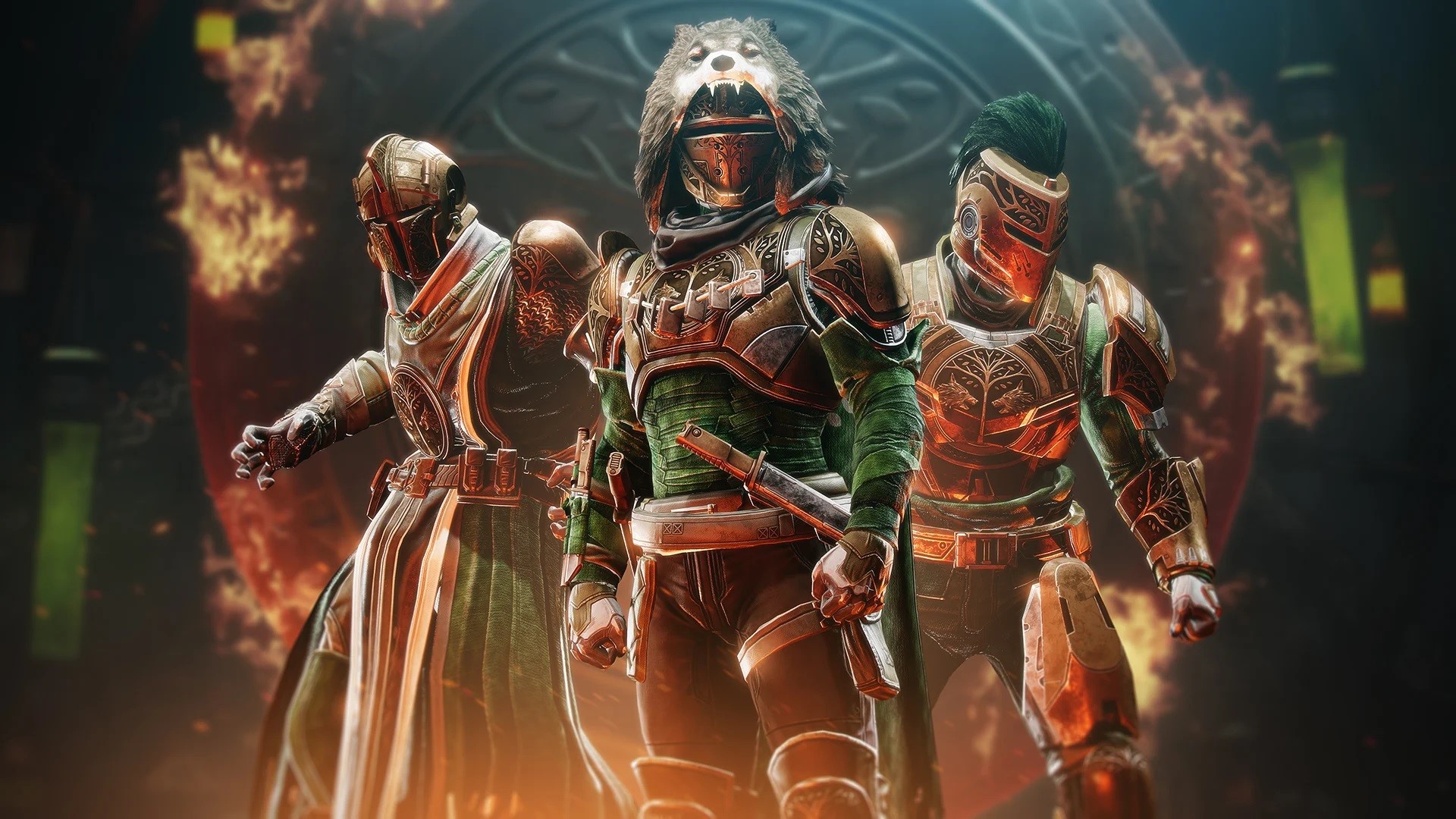 Destiny 2 temporada 19 - Conjuntos de armaduras del Estandarte de Hierro