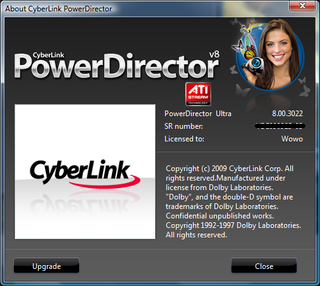 Cyberlink PowerDirector 8 build 3022