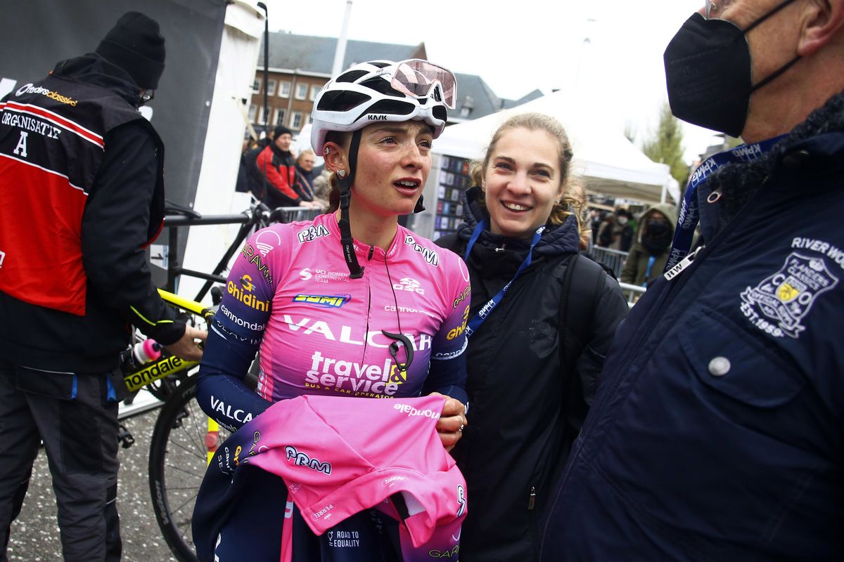 Scheldeprijs Women 2022 - 2nd Edition - Schoten - Schoten 138,1 km - 06/04/2022 - Chiara Consonni (ITA - Valcar - Travel &amp; Service) - photo Anton Vos/CV/SprintCyclingAgency&Acirc;&copy;2022