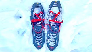 Atlas Helium-BC snowshoes in snow