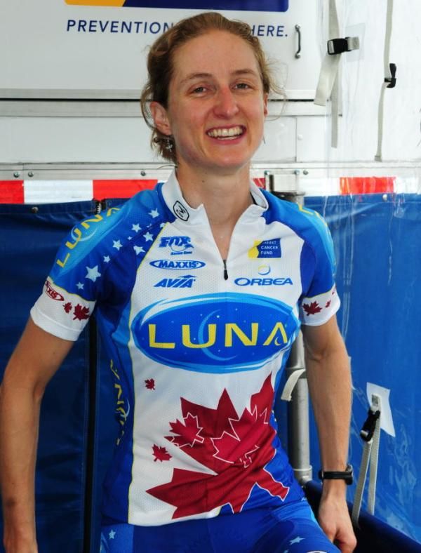 Catherine Pendrel (Luna Women's MTB) is the series leader