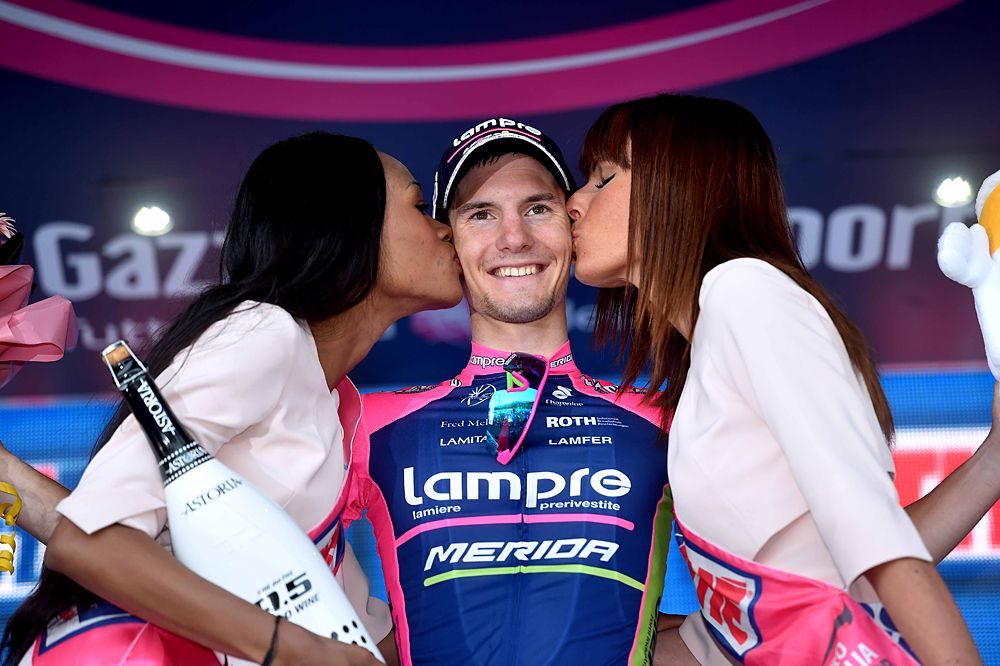 Jan Polanc (Lampre-Merida) took a solo win during stage 5 to Abetone