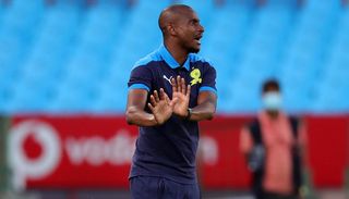 Rhulani Mokwena, coach of Mamelodi Sundowns 