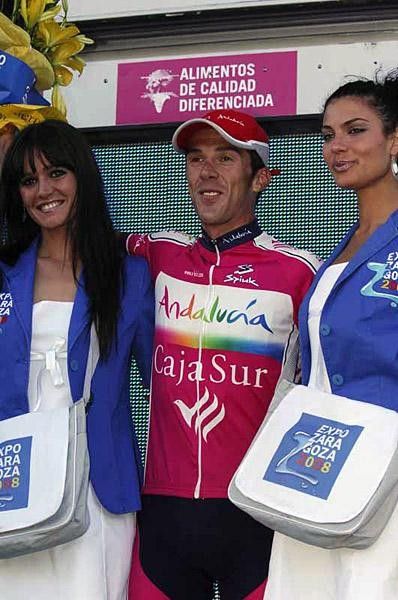 Luis Perez got his win the second Vuelta stage of his career