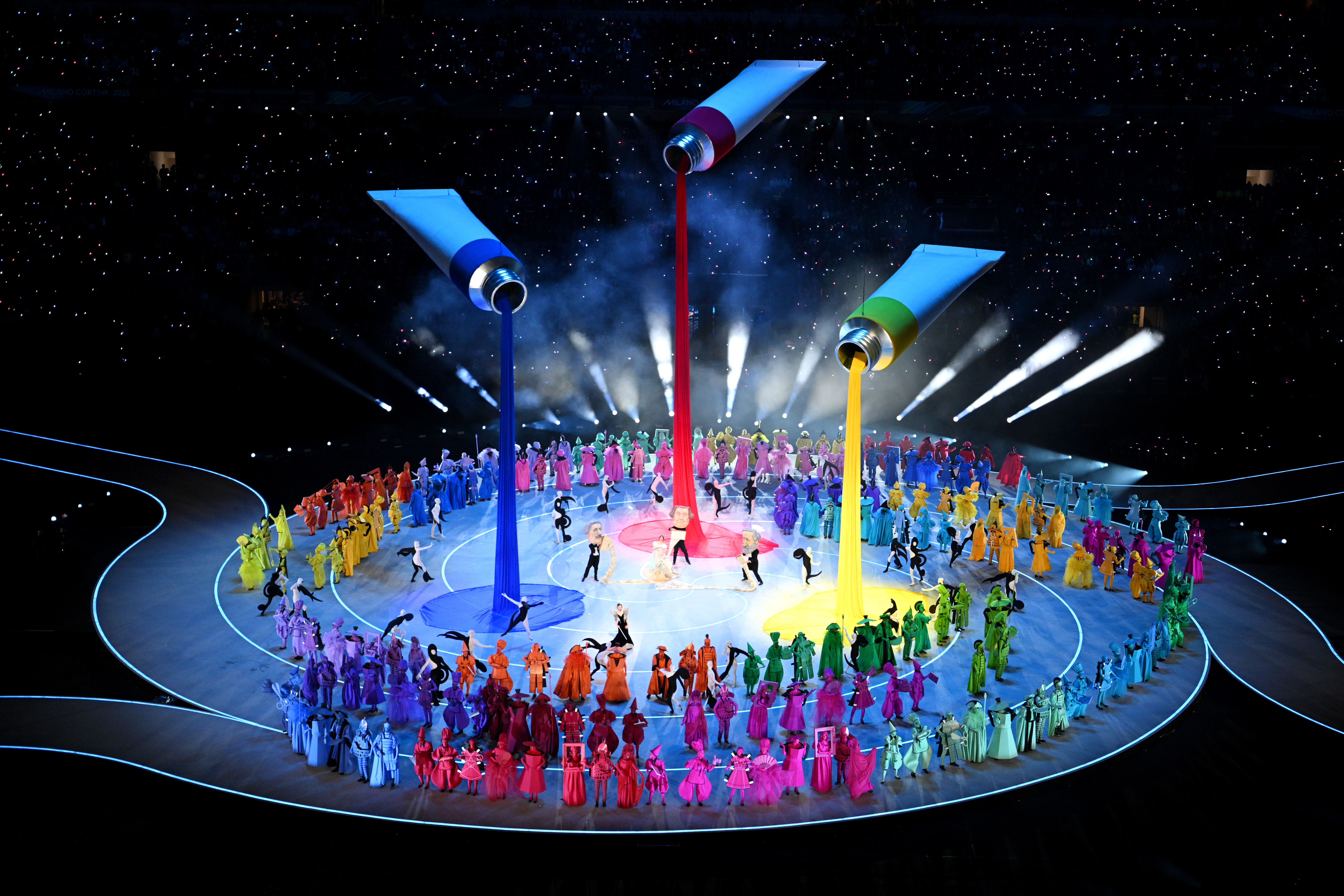 Winter olympics opening ceremony