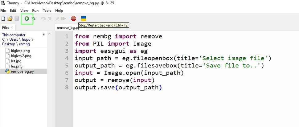How To Remove Backgrounds From Images With Python | Tom's Hardware