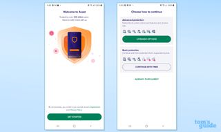 Avast Mobile Security app install