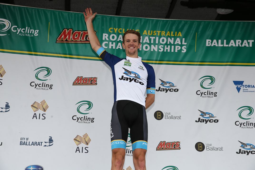 Second place Sam Welsford