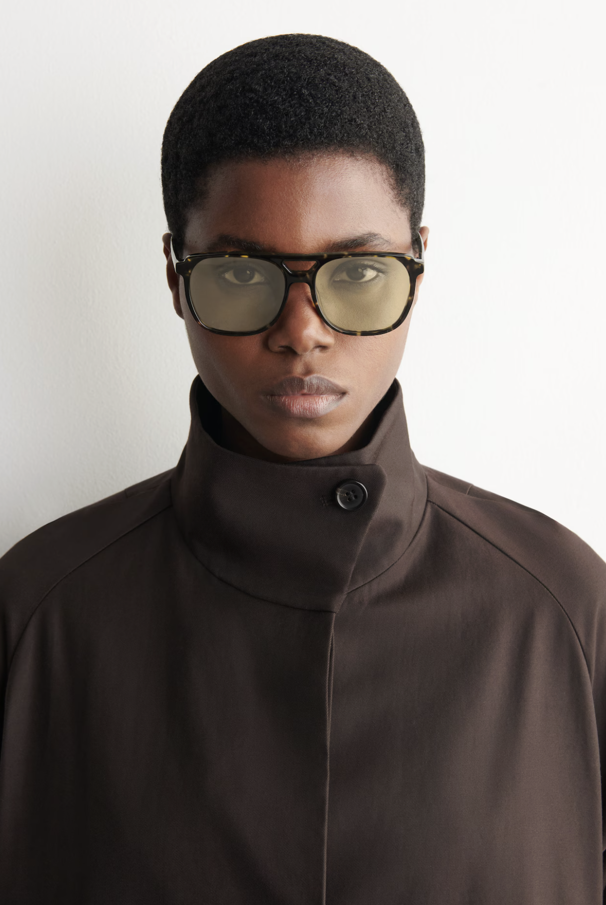 COS, Square-Frame Aviator Sunglasses