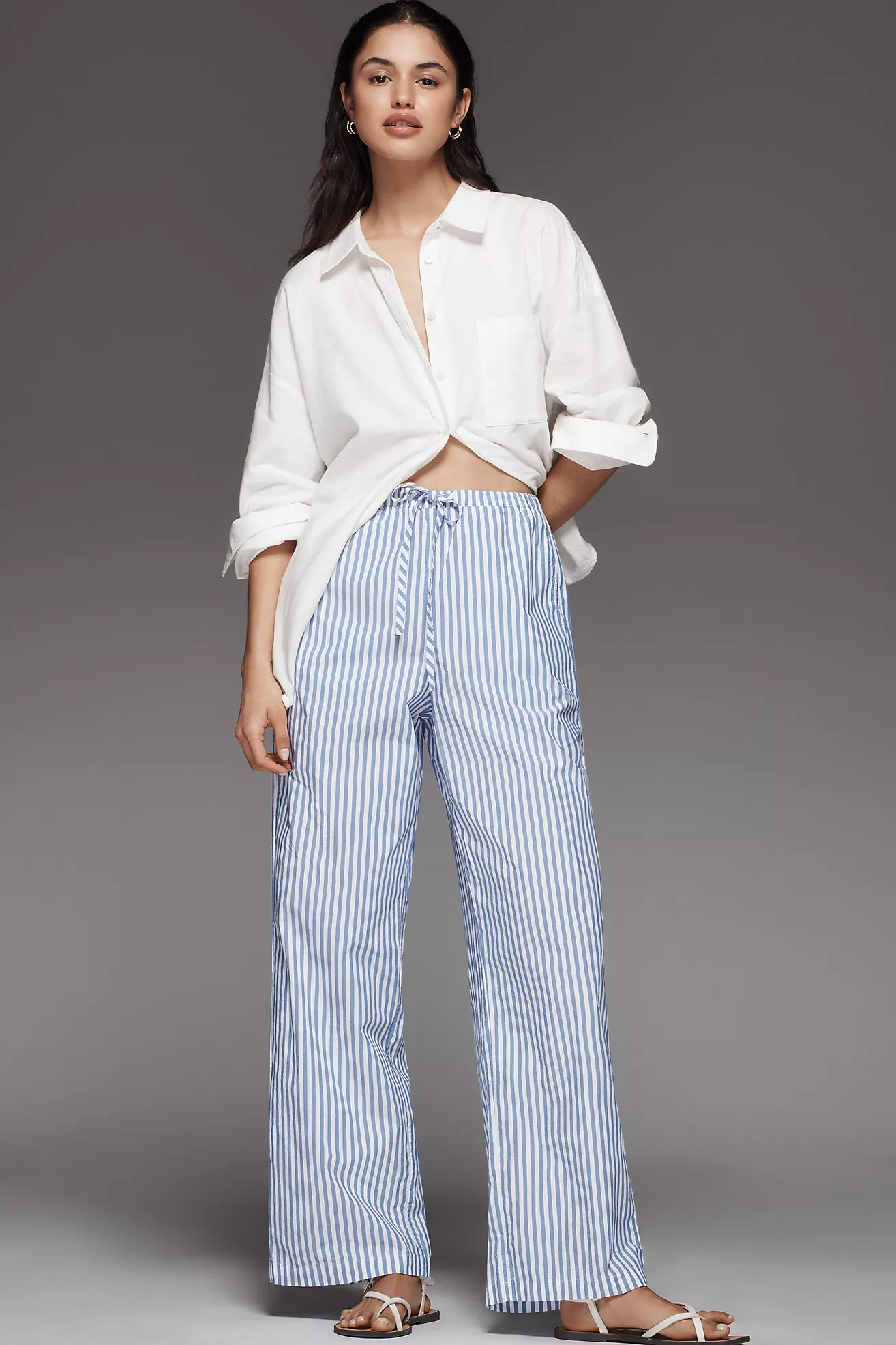 Rails Emmie Striped Wide-Leg Pants