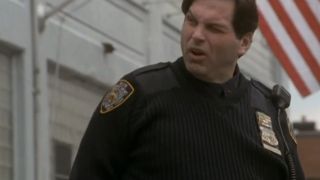 A police officer making a funny face on Third Watch