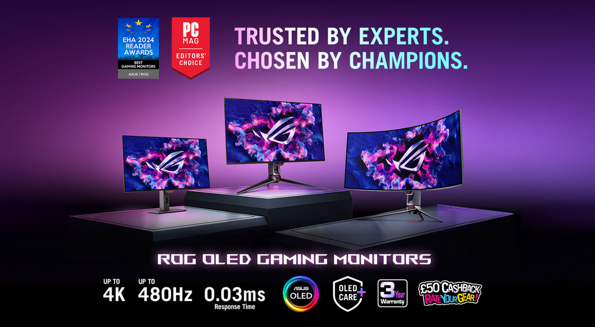 Что нужно знать при покупке игрового монитора ASUS ROG OLED