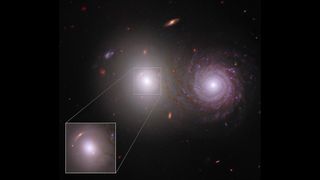 Astronomers discovered a previously unknown galaxy thanks to the combination of James Webb Space Telescope's infrared vision and the effect known as gravitational lensing.