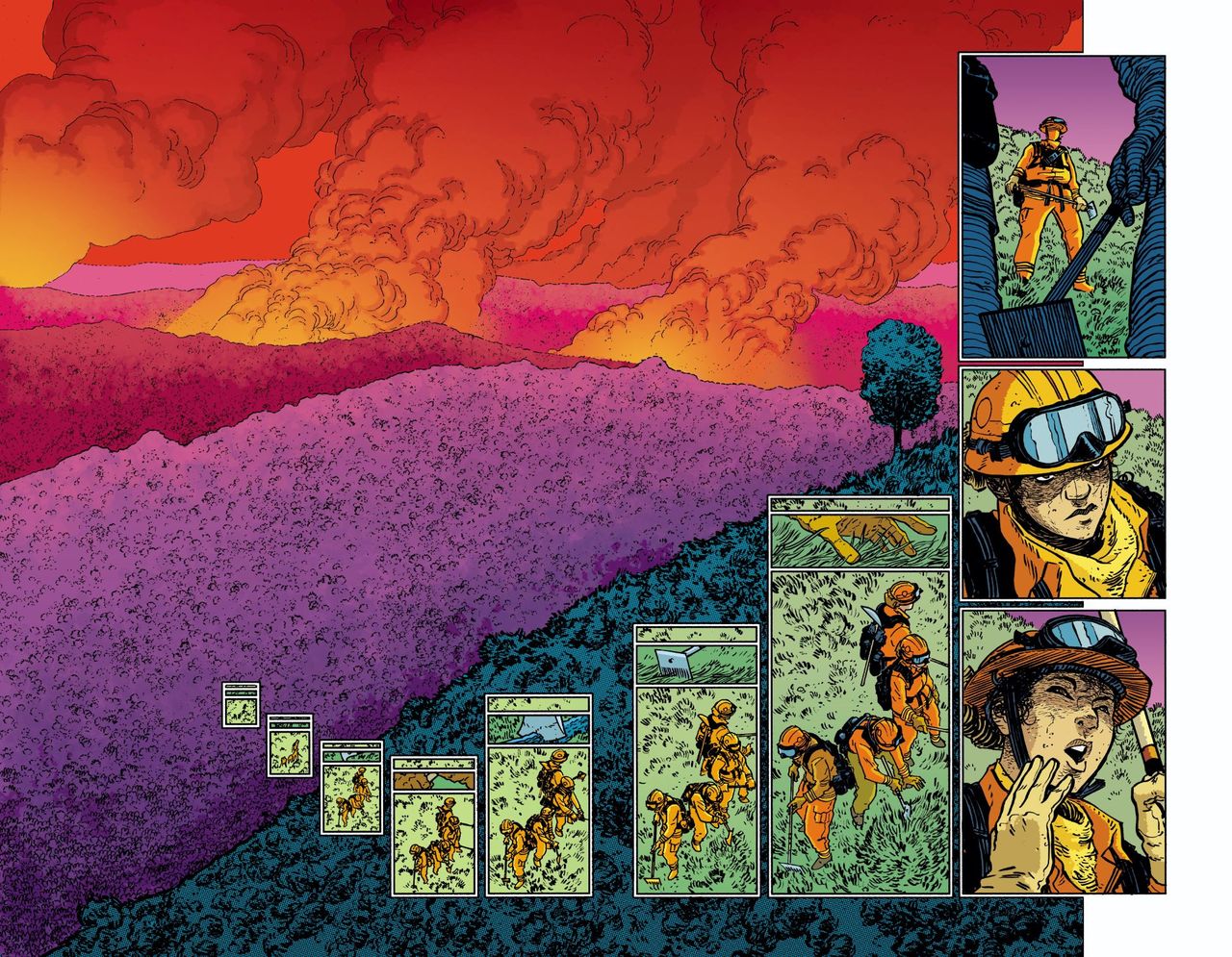 Dark Spaces: Wildfire #1 preview