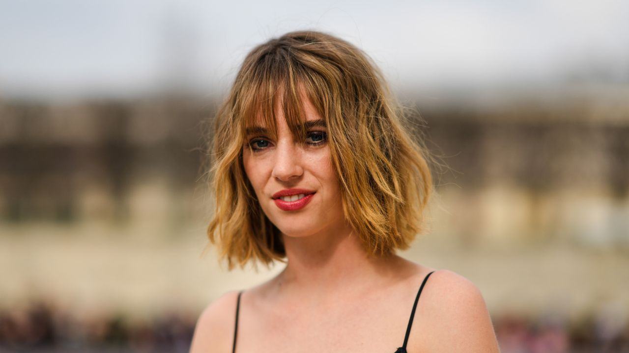 Maya Hawke at Paris Fashion Week