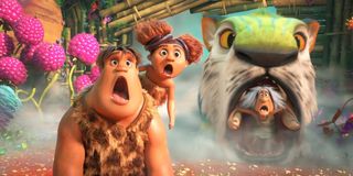 The Croods, shocked