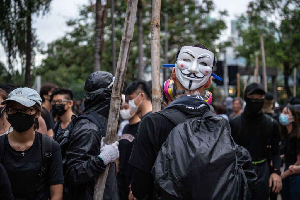 Hong Kong protests.