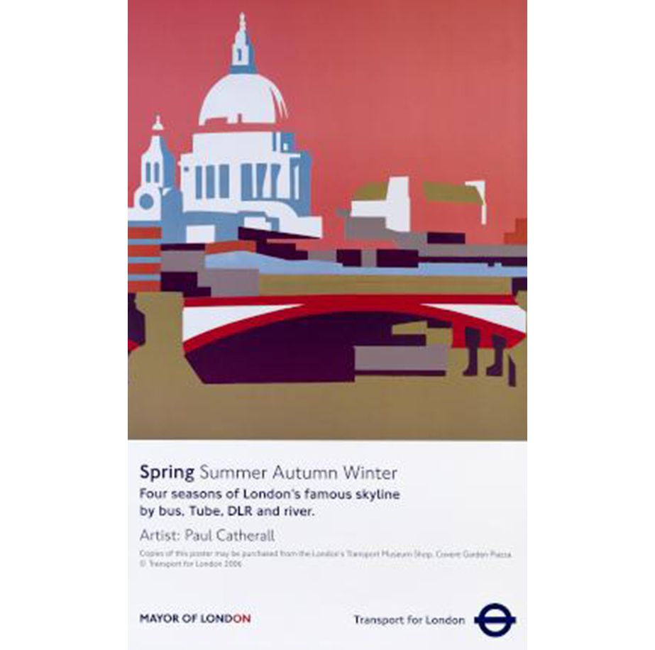 We love the bold use of block colour in these posters