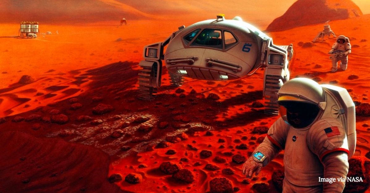 Colonizing Mars art.