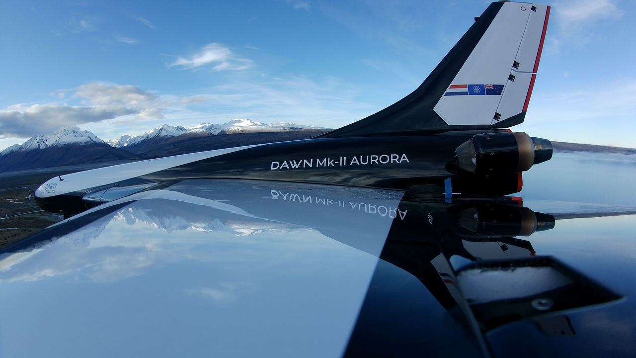 dawn aerospace mark-ii aurora suborbital space plane