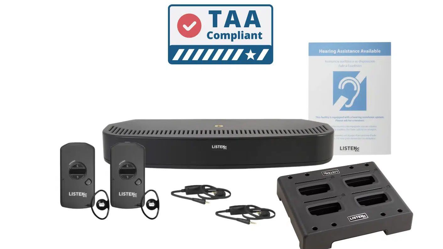 Listen Technologies ListenIR Now TAA-Compliant