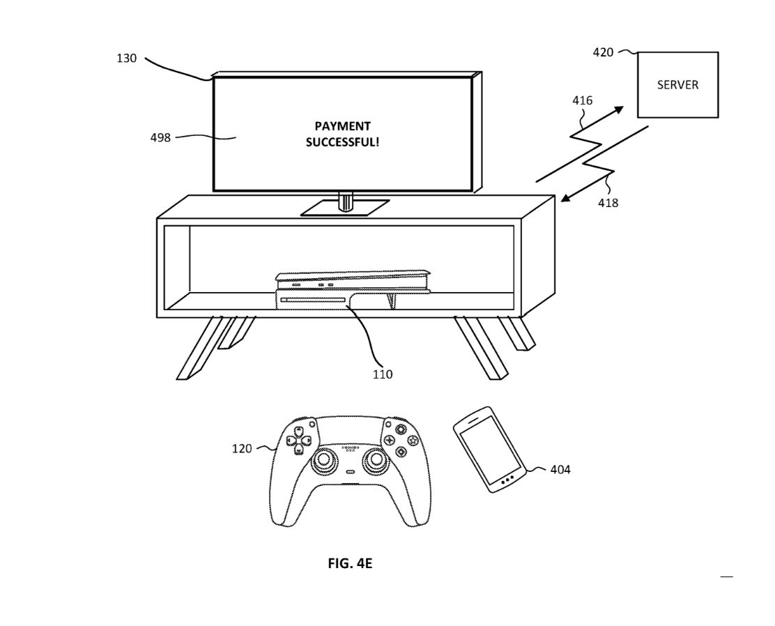 Sony PS5 controller payment patent