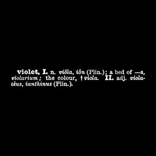 Definition of violet