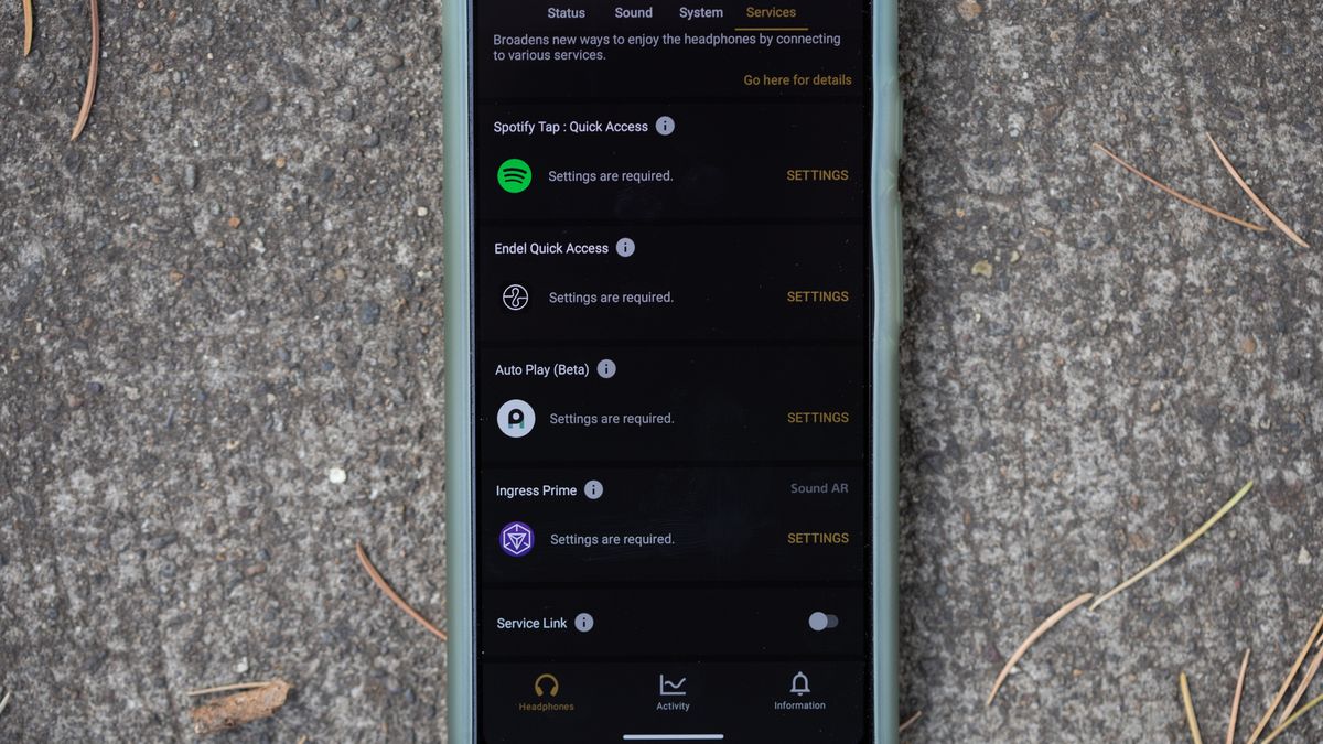 Sony Linkbuds features require specific apps