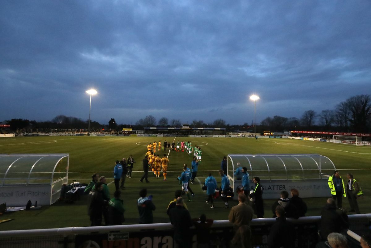 Sutton United v Lincoln City – Vanarama National League – Gander Green Lane