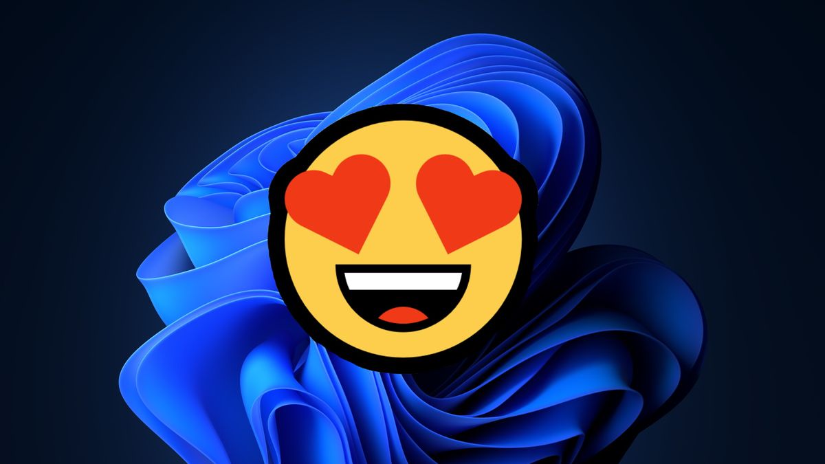 Microsoft Windows 11 happy face