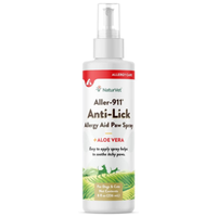 NaturVet Aller-911 Allergy Aid Anti-Lick Paw Plus Aloe Vera Dog &amp; Cat Spray