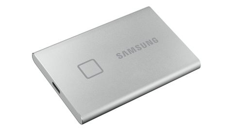 A photograph of the Samsung T7 Touch