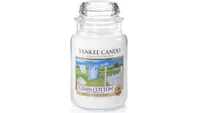 Best fresh candle: Yankee Candle Large Jar Clean Cotton