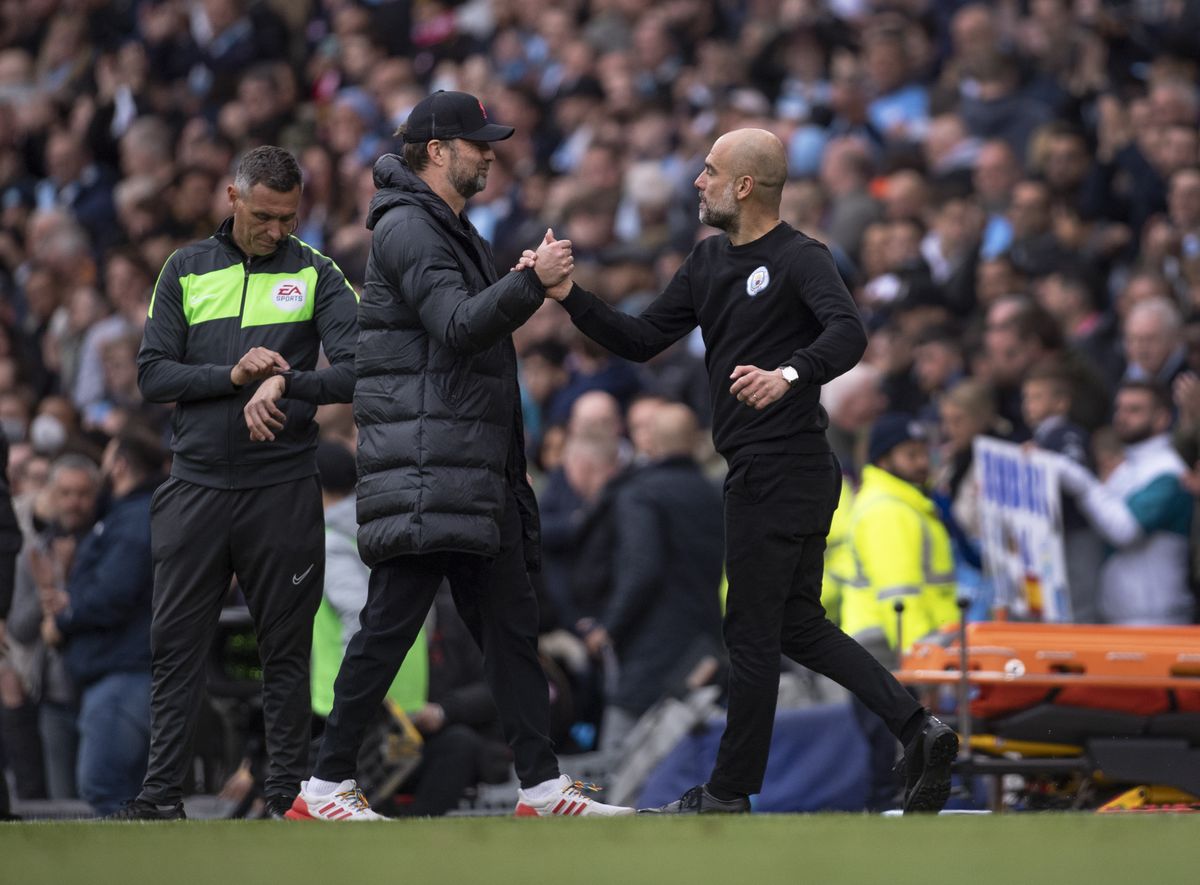 Pep Guardiola Jurgen Klopp