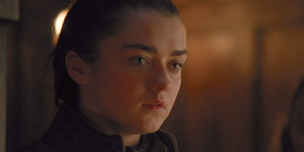 arya in season premiere game of thrones