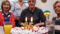 A 65th birthday celebration