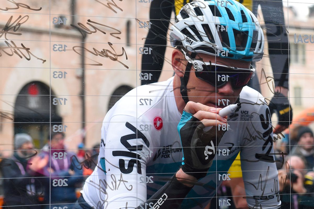 Chris Froome signs on for another day