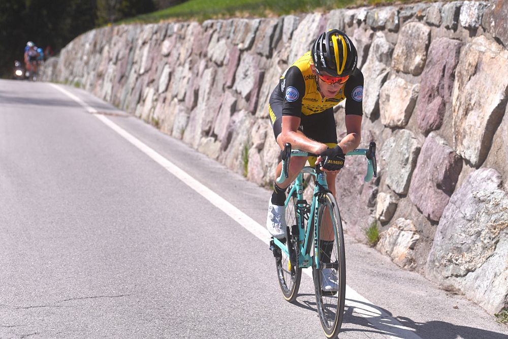 Koen Bouwman (Team LottoNL - Jumbo) during stage 4 at Tour of the Alps