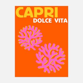 Orange Capri poster