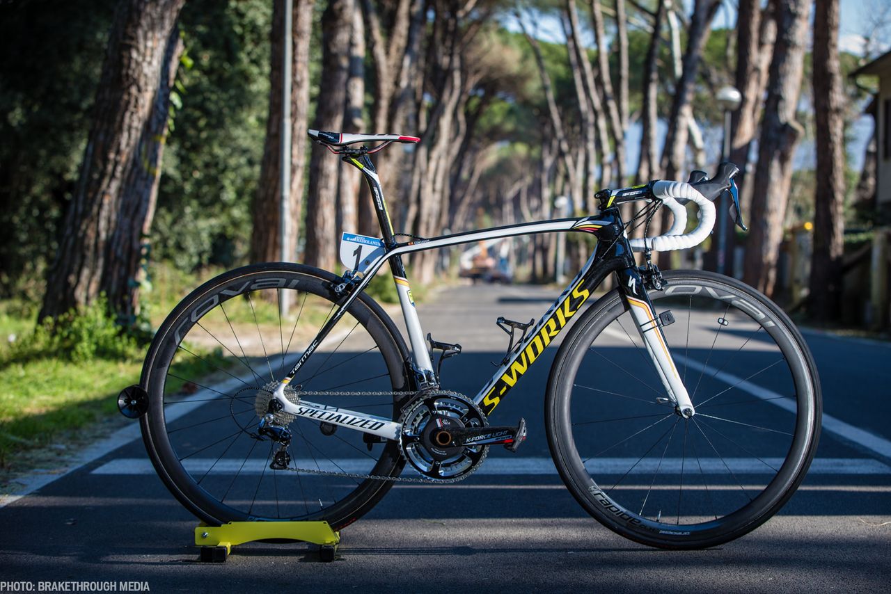 Alberto Contador's Specialized S-Works Tarmac