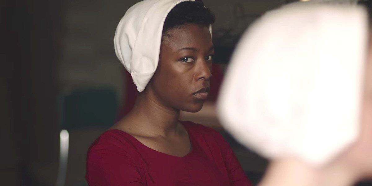 Samira Wiley as Moira Strand in _The Handmaid&#039;s Tale._