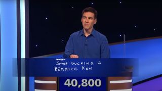 James Holzhauer in Jeopardy! Masters