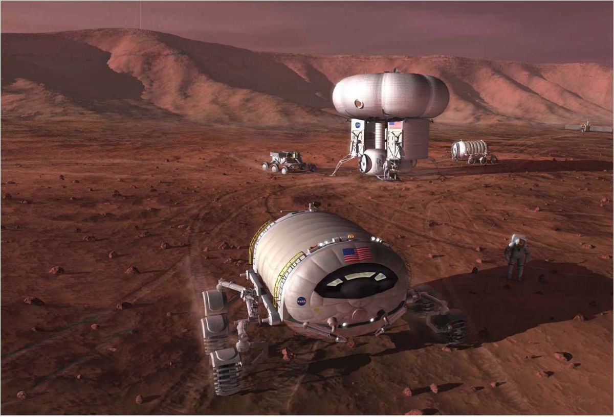 NASA shows off early plans to send astronauts to Mars for 30 days